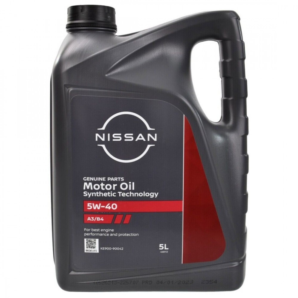 Масло NISSAN 5W-40 - 5 Литра