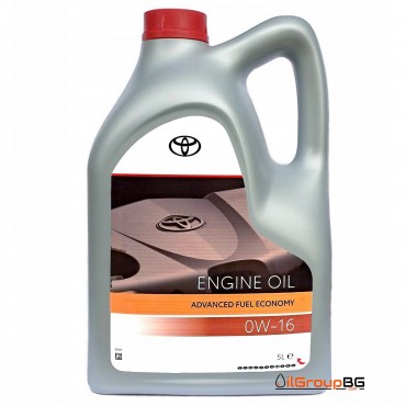 Масло TOYOTA Advanced Fuel Economy 0W-16 - 5 Литра