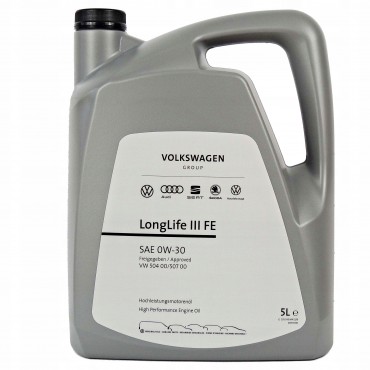 Масло VAG LongLife III FE 0W-30 - 5 Литра