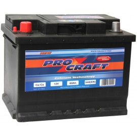 Акумулатор PROCRAFT 60Ah 540A (L+)