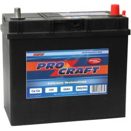 Акумулатор PROCRAFT JIS 45Ah 330A (R+)