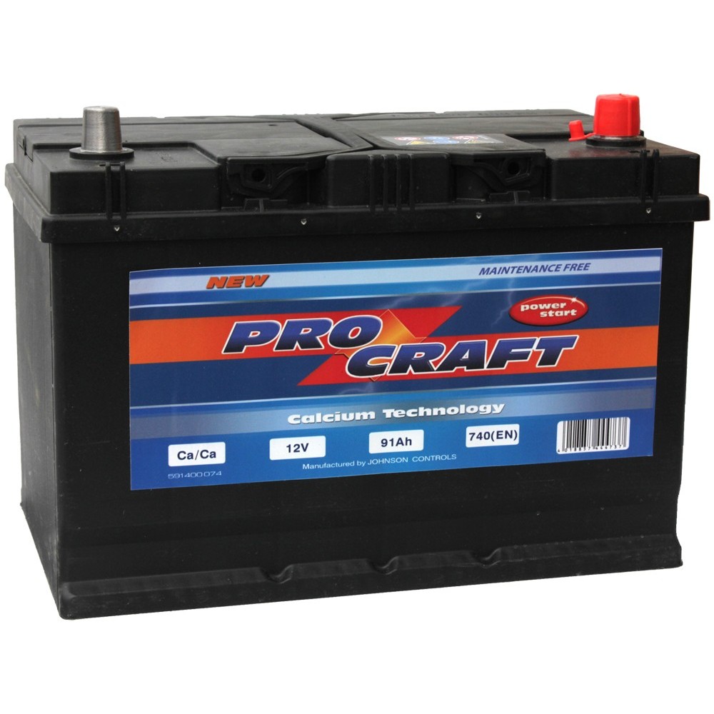 Акумулатор PROCRAFT JIS 95Ah 740A (R+)