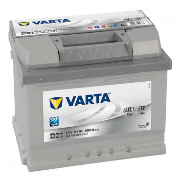 Акумулатор VARTA Silver Dynamic 61Ah 600A (R+)