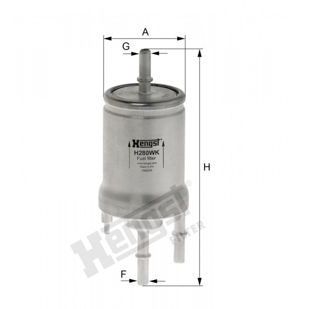 Горивен филтър HENGST H280WK