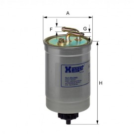 Горивен филтър HENGST H70WK04