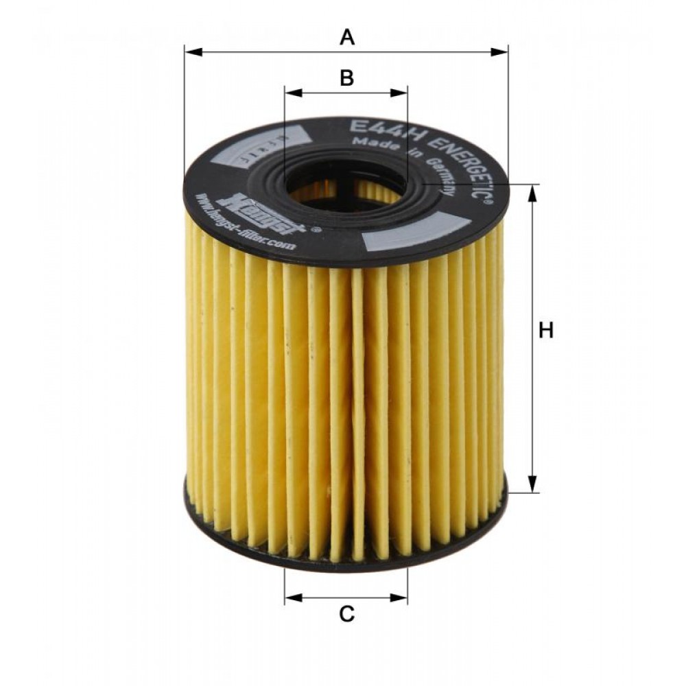 Маслен филтър HENGST E44H D110