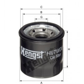 Маслен филтър HENGST H97W06