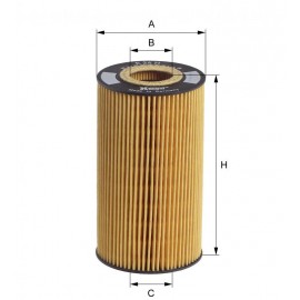 Маслен филтър HENGST E24H D80