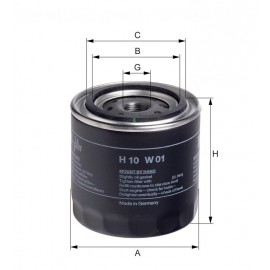 Маслен филтър HENGST H10W01