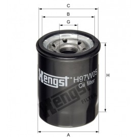Маслен филтър HENGST H97W05