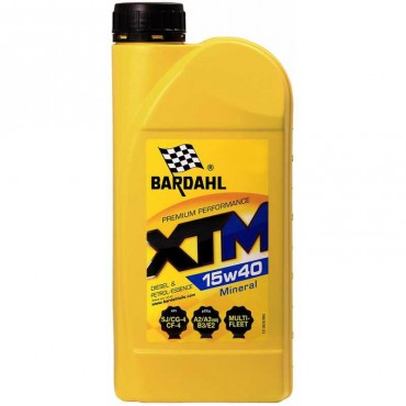 Масло BARDAHL XTM 15W-40 - 1 Литър