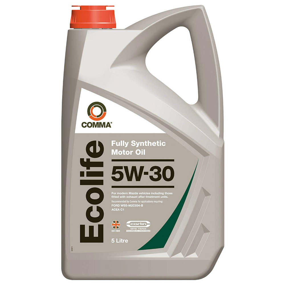 Масло Comma EcoLife 5W-30 - 5 Литра Масло Comma EcoLife 5W-30 - 5 Литра