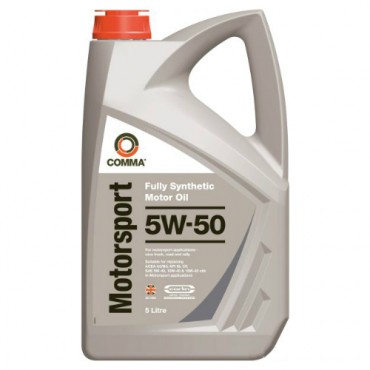 Масло Comma Motorsport 5W-50 - 5 Литра