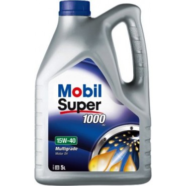 Масло Mobil Super 1000 X1 15W-40 - 5 Литра