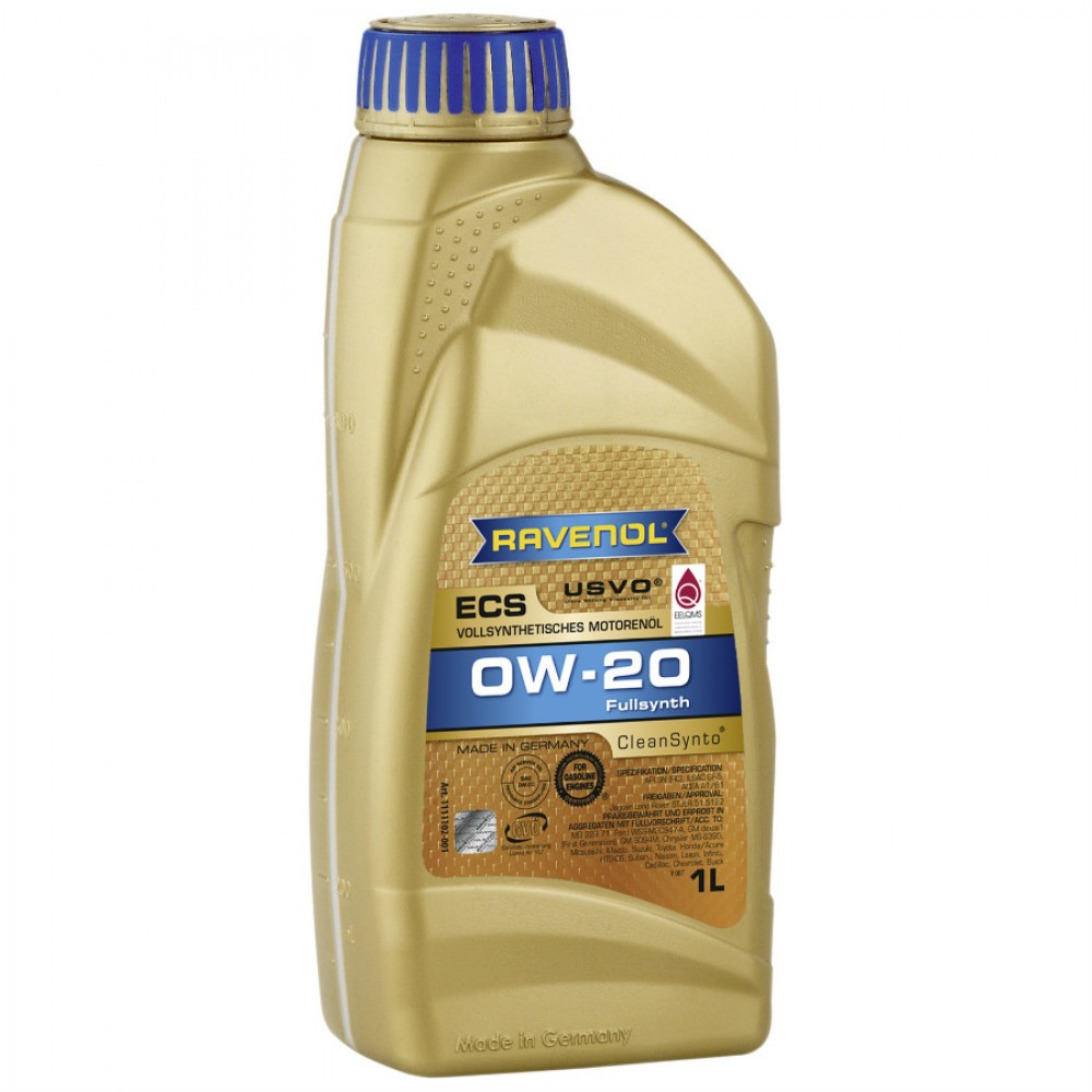 Масло RAVENOL ECS 0W-20 - 1 Литър
