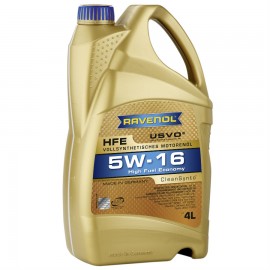 Масло RAVENOL High Fuel Economy HFE 5W-16 - 4 Литра