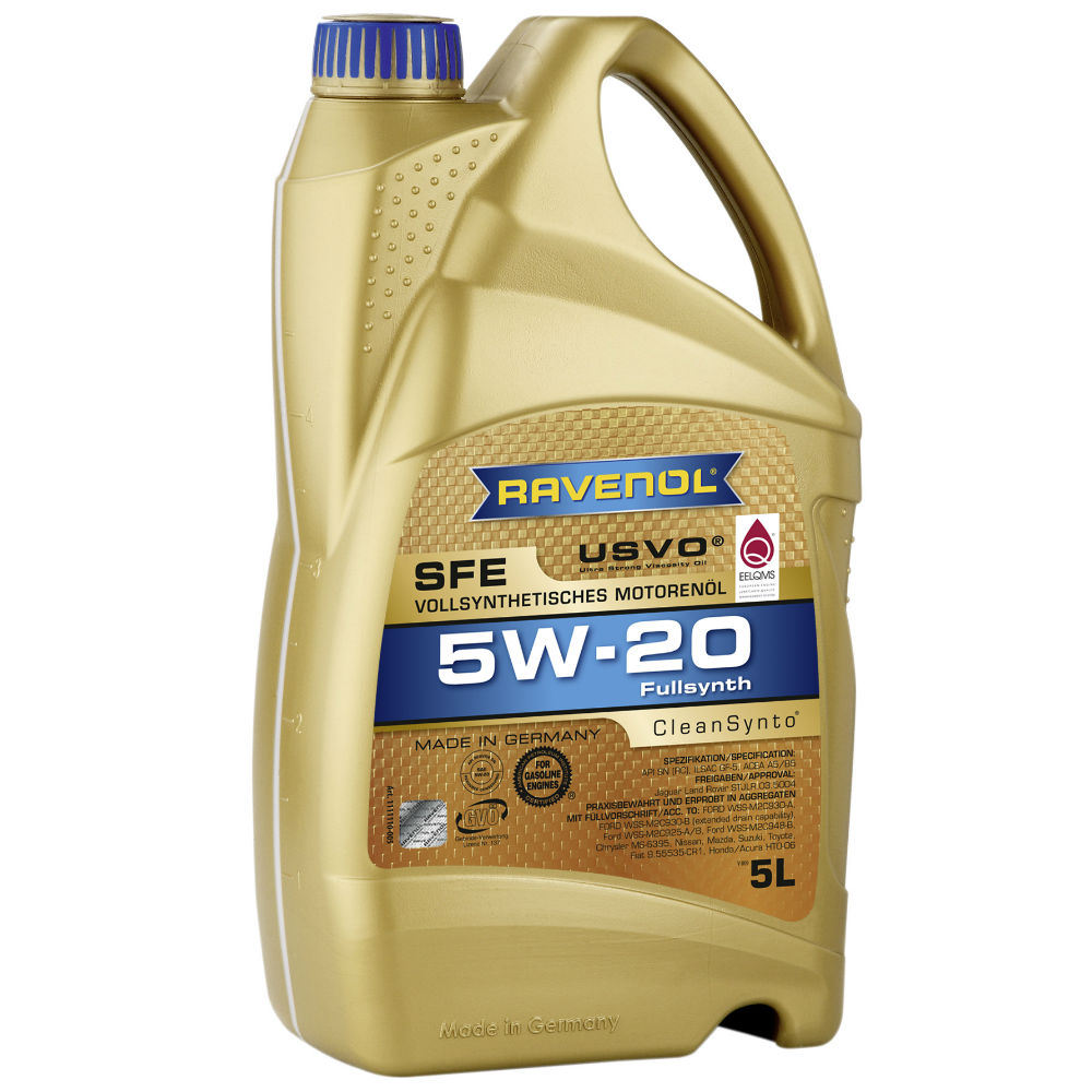Масло RAVENOL SFE 5W-20 - 5 Литра