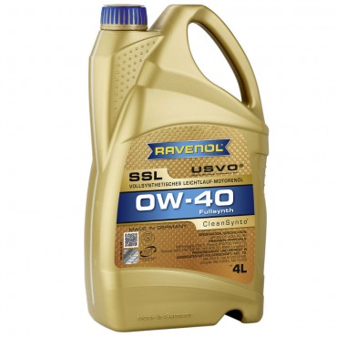Масло RAVENOL SSL 0W-40 - 4 Литра