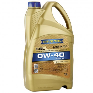 Масло RAVENOL SSL 0W-40 - 5 Литра