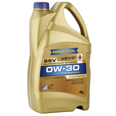 Масло RAVENOL SSV Fuel Economy 0W-30 - 4 Литра