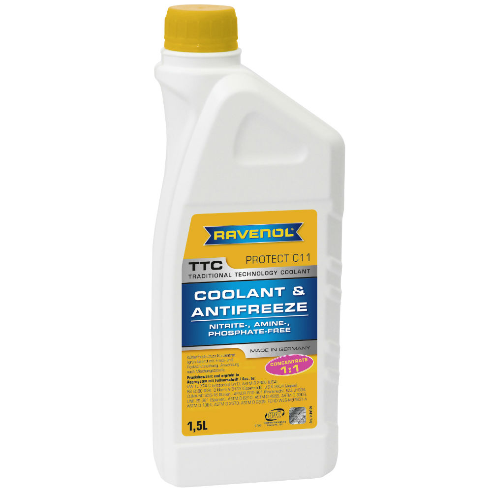 Антифриз концентрат RAVENOL TTC Protect C11 - 1,5 Литра