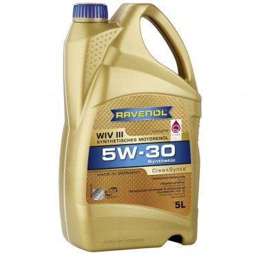 Масло RAVENOL WIV III 5W-30 - 5 Литра