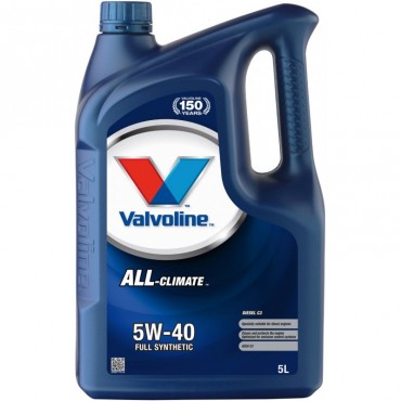 Масло VALVOLINE All Climate DIESEL C3 5W-40 - 5 Литра