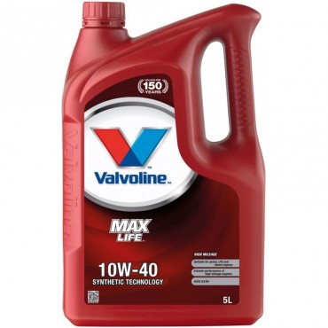 Масло VALVOLINE MaxLife 10W-40 - 5 Литра