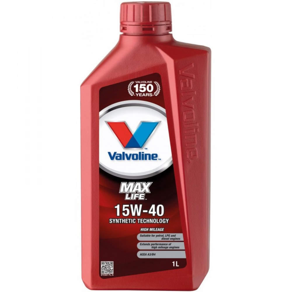 Масло VALVOLINE MaxLife 15W-40 - 1 Литър