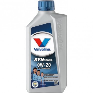 Масло VALVOLINE SynPower 0W-20 - 1 Литър