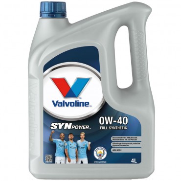Масло VALVOLINE SynPower 0W-40 - 4 Литра